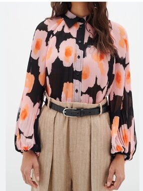 161. inwear pleated blouse 14